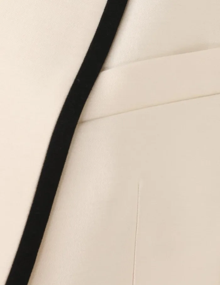 Women Jackets and Coats Zimmermann Matchmaker Cropped Jacket Cream