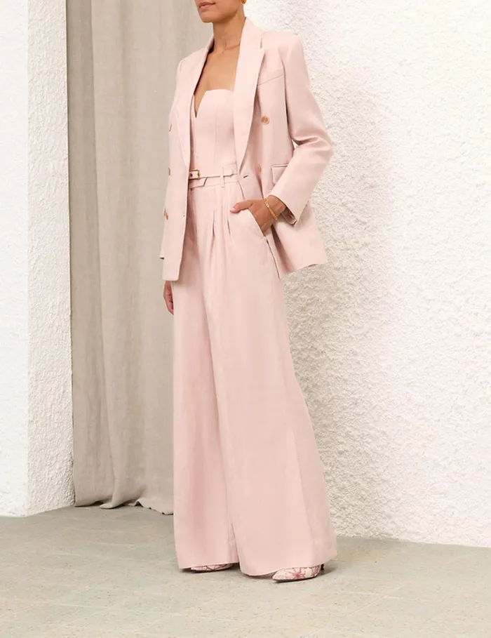 Women Jackets and Coats Zimmermann Matchmaker Tailored Jacket Blush