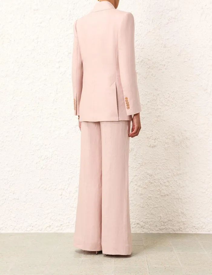 Women Jackets and Coats Zimmermann Matchmaker Tailored Jacket Blush
