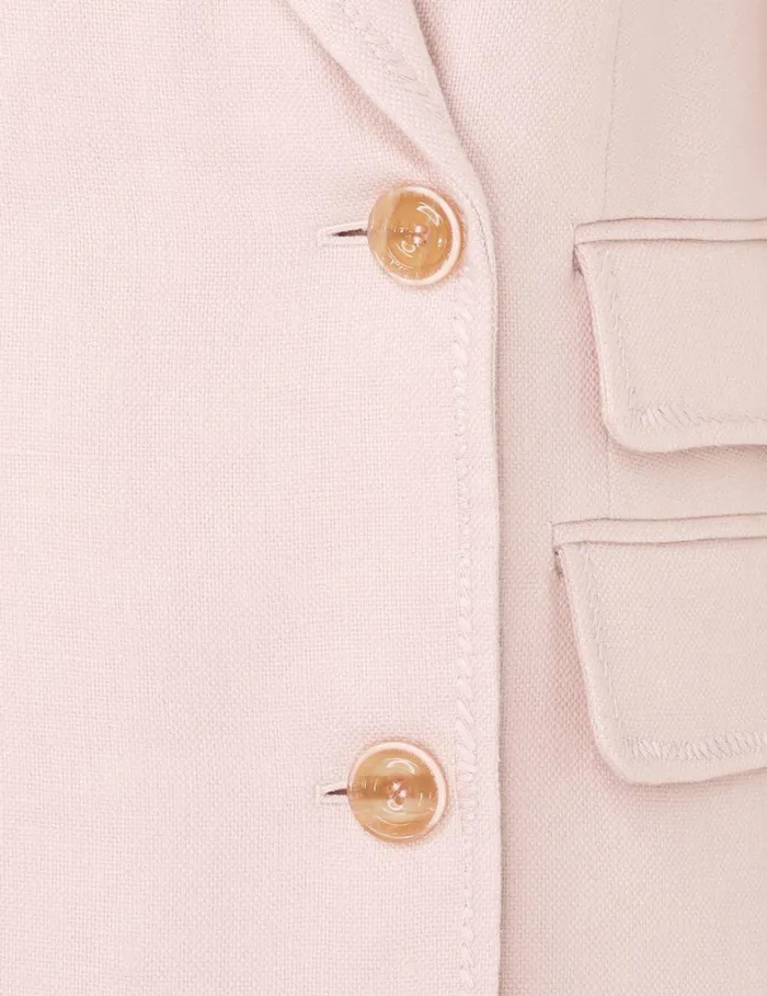 Women Jackets and Coats Zimmermann Matchmaker Tailored Jacket Blush