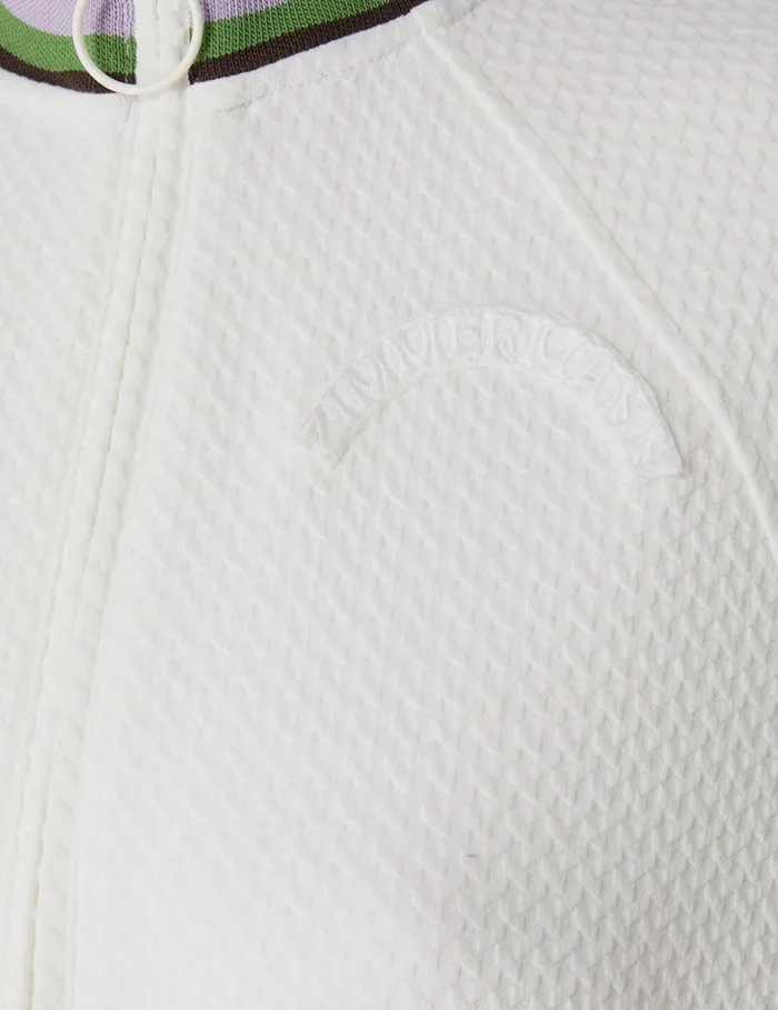Women Jackets and Coats Zimmermann Natura Textured ZipUp Jacket Ivory