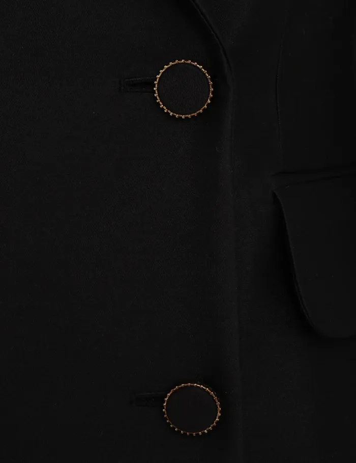 Women Jackets and Coats Zimmermann Natura Tuxedo Jacket Black