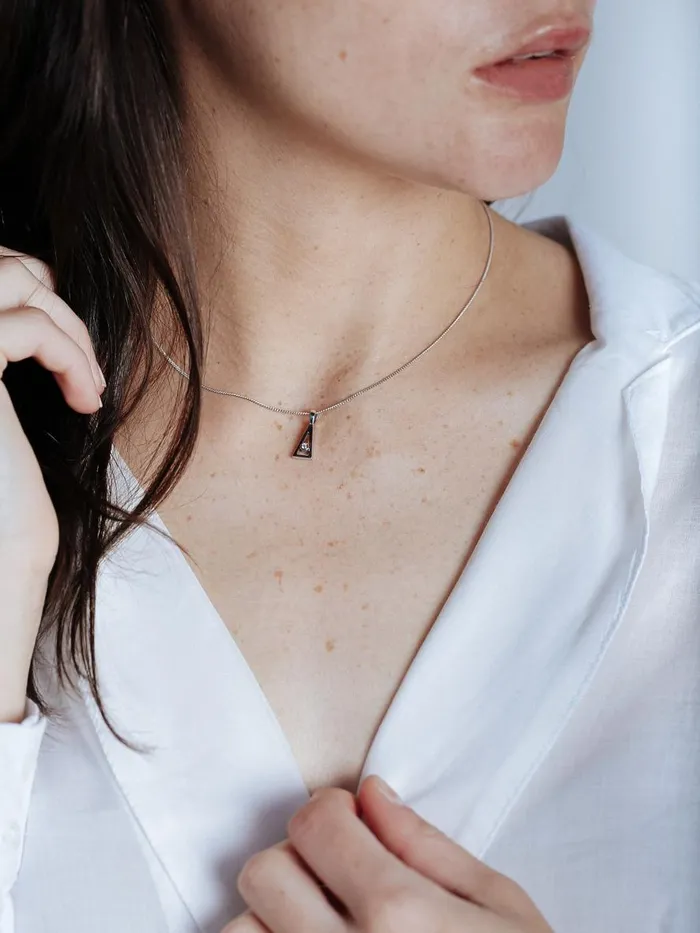 Women Jennifer Necklace Silver The UNDONE Necklaces Women Jennifer Necklace Silver The UNDONE Necklaces