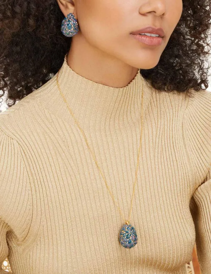 Women Jewellery Zimmermann Austral Statement Earrings Goldgreen