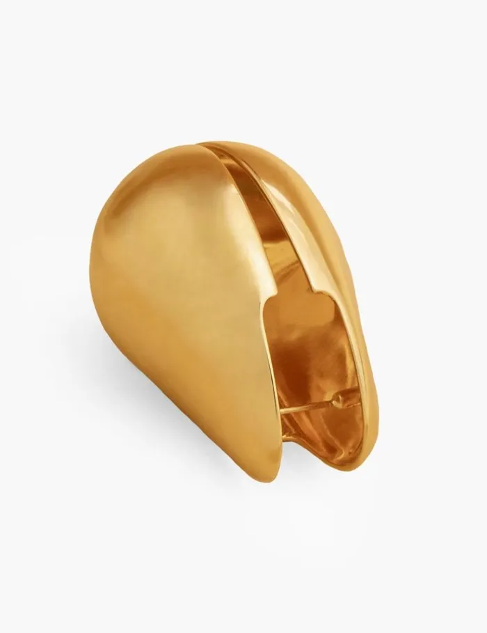 Women Jewellery Zimmermann Pebble Medium Earrings Gold