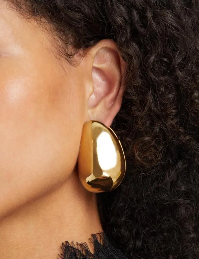 Women Jewellery Zimmermann Pebble Statement Earrings Gold