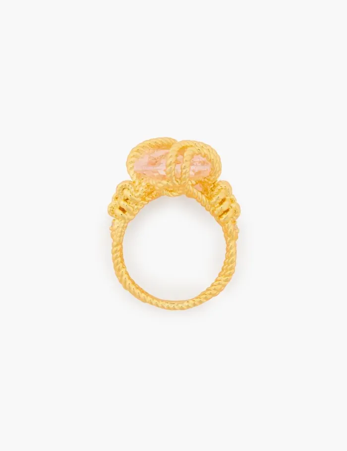 Women Jewellery Zimmermann Zimmermann Bloom Ring Goldblush