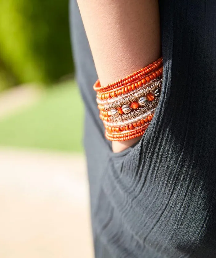 Women Joe Browns Accessories and Jewellery Paradise Beaded Cuff Women Joe Browns Accessories and Jewellery Paradise Beaded Cuff