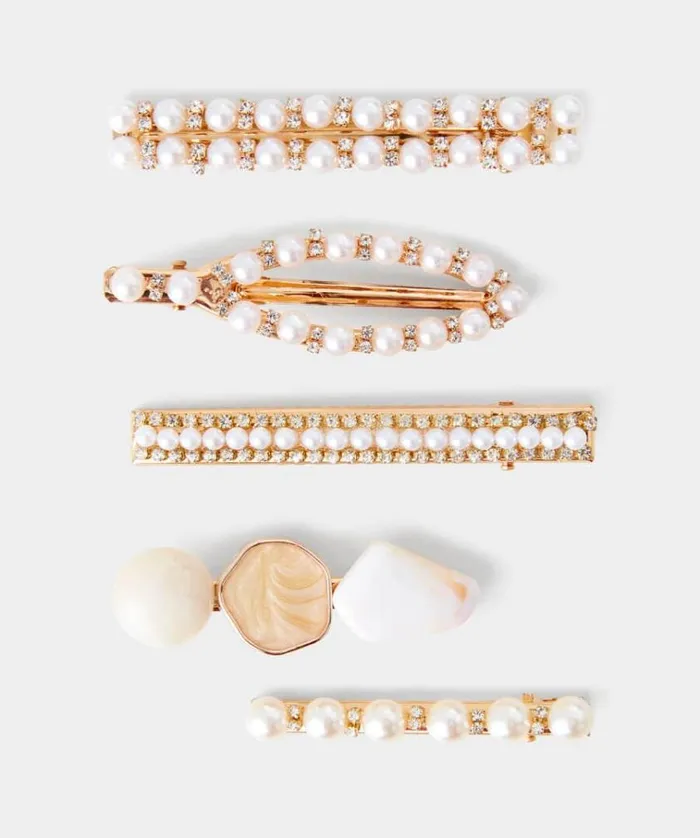 Women Joe Browns Accessories and Jewellery Vintage Girl Pack 5 Hair Clips