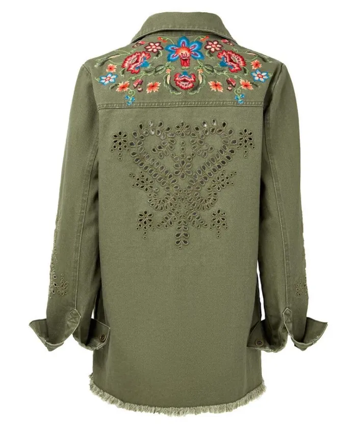 Women Joe Browns Blazers Summer Dream Embroidered Boutique Shacket Women Joe Browns Blazers Summer Dream Embroidered Boutique Shacket