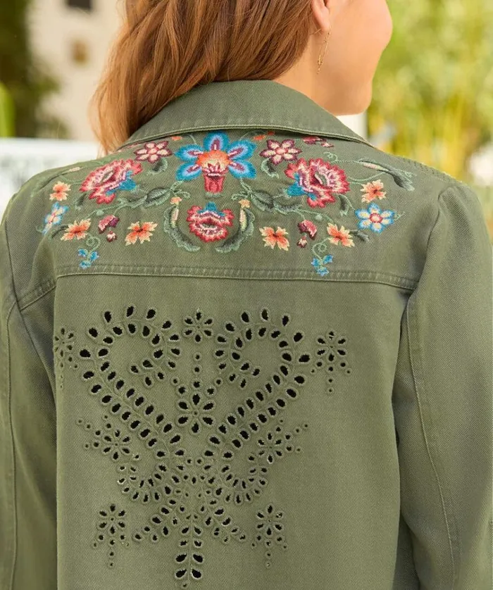 Women Joe Browns Blazers Summer Dream Embroidered Boutique Shacket Women Joe Browns Blazers Summer Dream Embroidered Boutique Shacket
