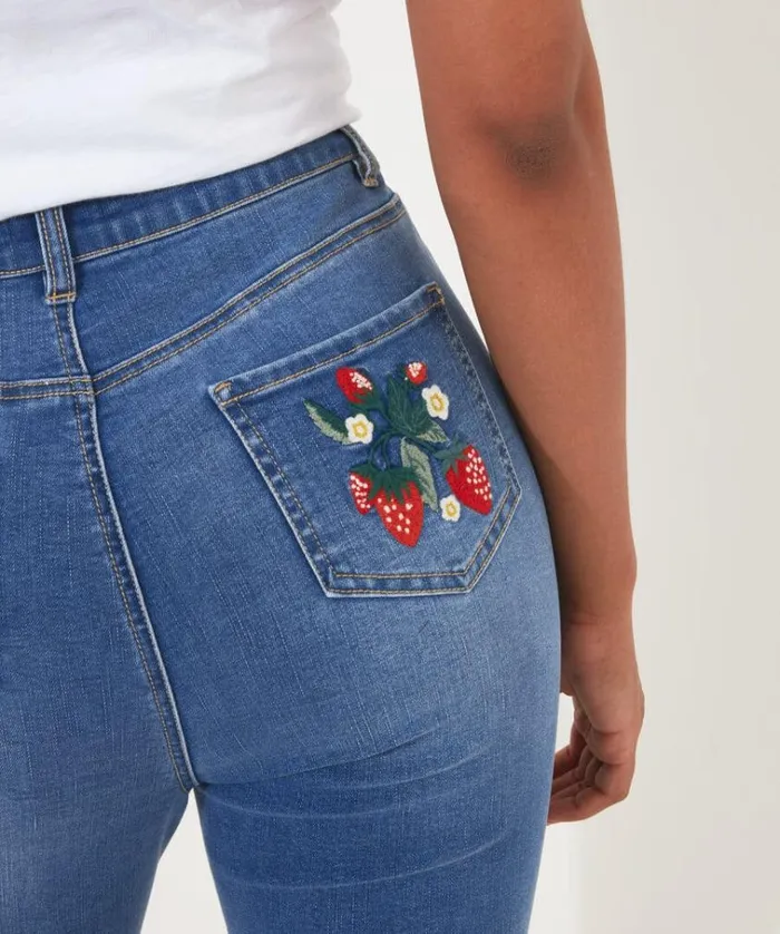 Women Joe Browns Denim Styles Strawberry Delight Crop Jeans Women Joe Browns Denim Styles Strawberry Delight Crop Jeans