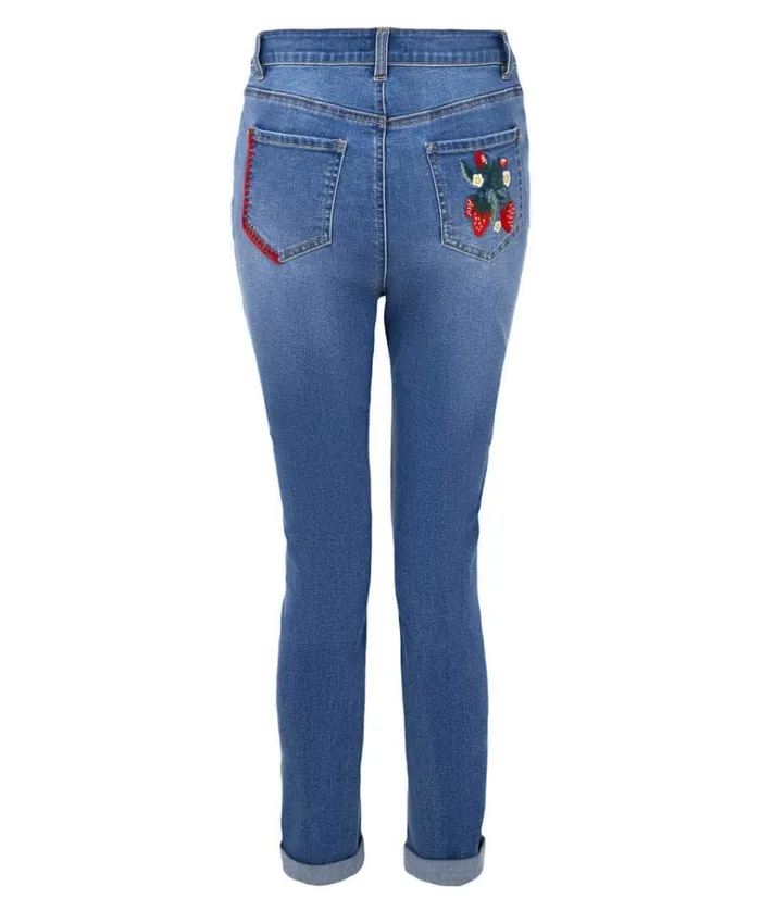 Women Joe Browns Denim Styles Strawberry Delight Crop Jeans Women Joe Browns Denim Styles Strawberry Delight Crop Jeans