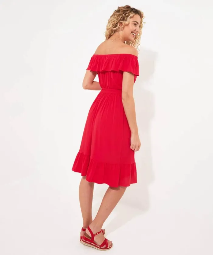 Women Joe Browns Dresses Beautiful Bardot Plain Jersey Dress Women Joe Browns Dresses Beautiful Bardot Plain Jersey Dress