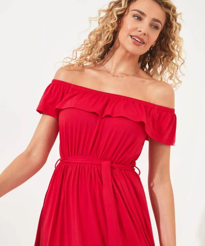 Women Joe Browns Dresses Beautiful Bardot Plain Jersey Dress Women Joe Browns Dresses Beautiful Bardot Plain Jersey Dress
