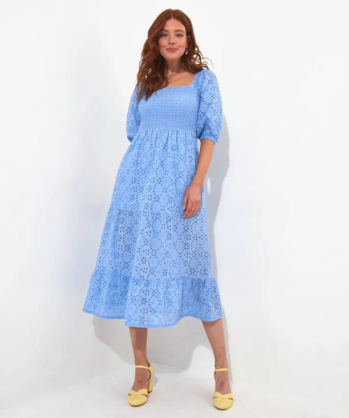 Women Joe Browns Dresses Beautiful Cotton Broderie Dress Women Joe Browns Dresses Beautiful Cotton Broderie Dress