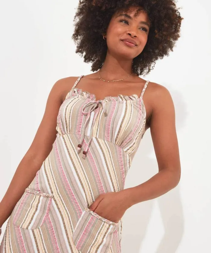 Women Joe Browns Dresses Candy Stripe Sundress Women Joe Browns Dresses Candy Stripe Sundress