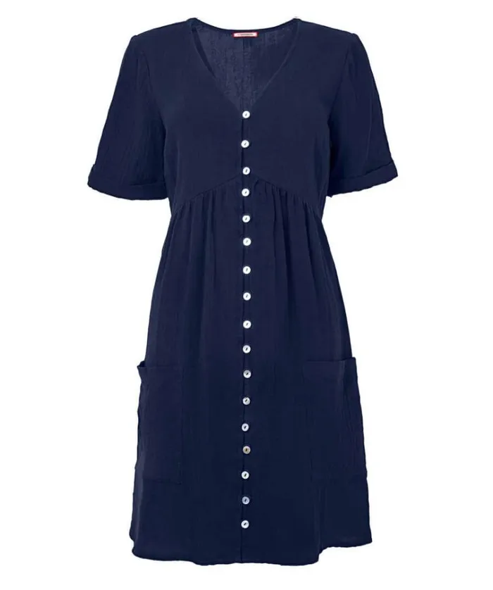 Women Joe Browns Dresses Crinkle Cotton Tunic Women Joe Browns Dresses Crinkle Cotton Tunic