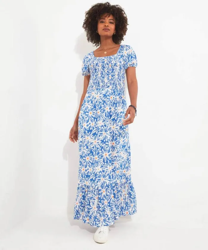Women Joe Browns Dresses Daisy Day Shirred Jersey Dress Women Joe Browns Dresses Daisy Day Shirred Jersey Dress