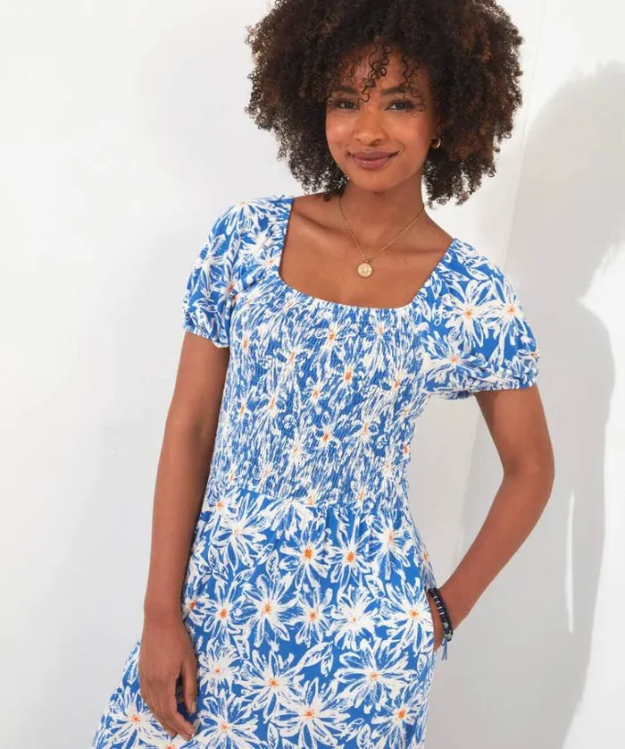 Women Joe Browns Dresses Daisy Day Shirred Jersey Dress Women Joe Browns Dresses Daisy Day Shirred Jersey Dress