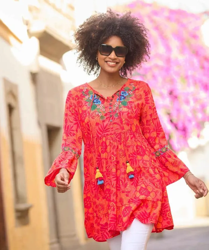 Women Joe Browns Dresses Enchanting Embroidered Tunic