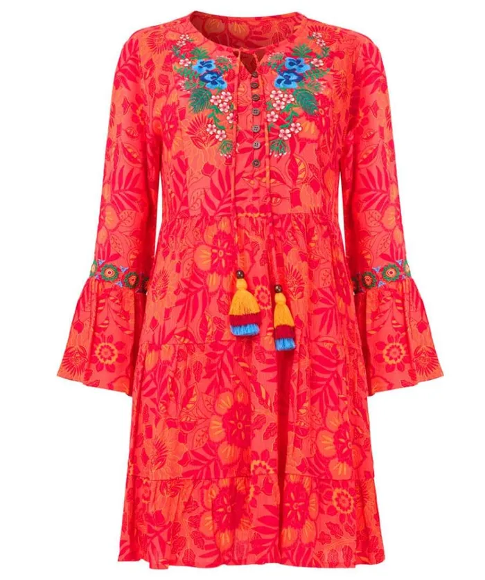 Women Joe Browns Dresses Enchanting Embroidered Tunic Women Joe Browns Dresses Enchanting Embroidered Tunic