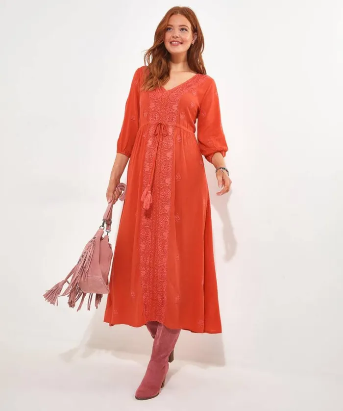 Women Joe Browns Dresses Evelynn Embroidered Dress