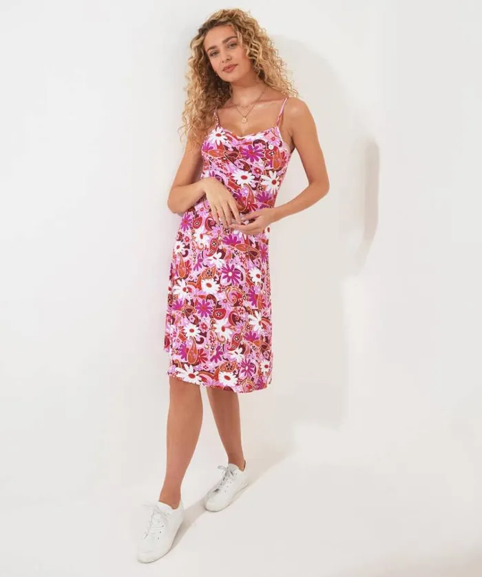 Women Joe Browns Dresses Flower Power Jersey Sundress Women Joe Browns Dresses Flower Power Jersey Sundress