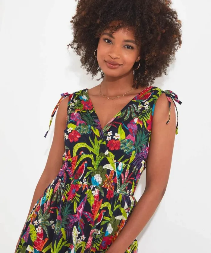 Women Joe Browns Dresses Lullah Tropical Cotton Sundress Women Joe Browns Dresses Lullah Tropical Cotton Sundress