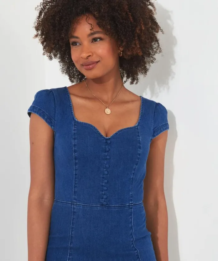 Women Joe Browns Dresses Marcie Denim Dress Women Joe Browns Dresses Marcie Denim Dress