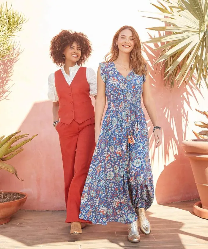 Women Joe Browns Dresses Moroccan Blue Sundress Women Joe Browns Dresses Moroccan Blue Sundress