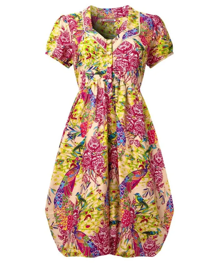 Women Joe Browns Dresses Perfect Peacock Button Front Dress Women Joe Browns Dresses Perfect Peacock Button Front Dress