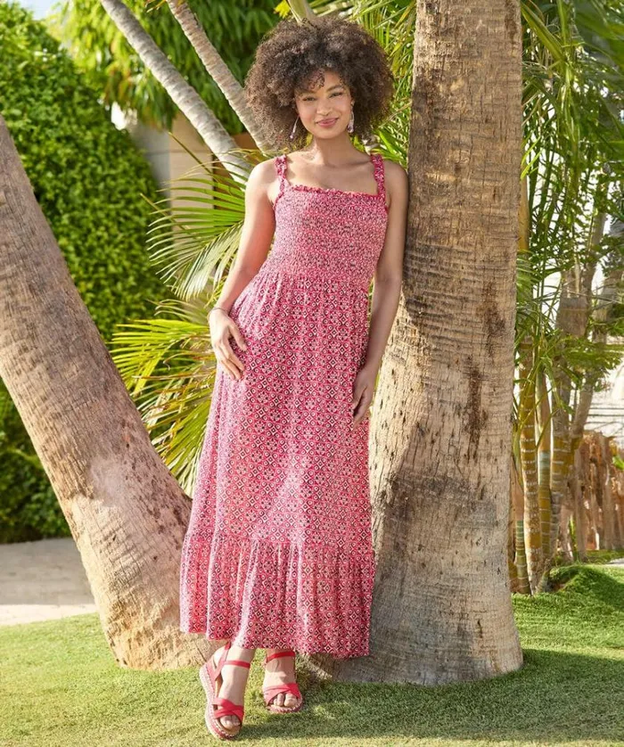 Women Joe Browns Dresses Polly Jersey Dress Tile Print Women Joe Browns Dresses Polly Jersey Dress Tile Print