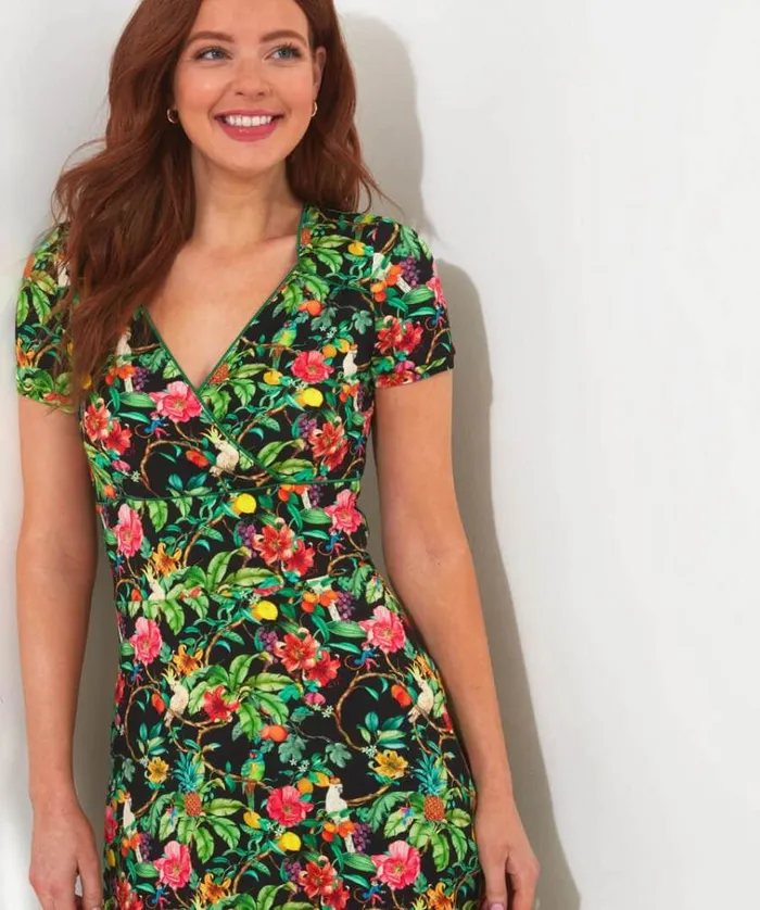 Women Joe Browns Dresses Pretty Parrot Jersey Dress Women Joe Browns Dresses Pretty Parrot Jersey Dress