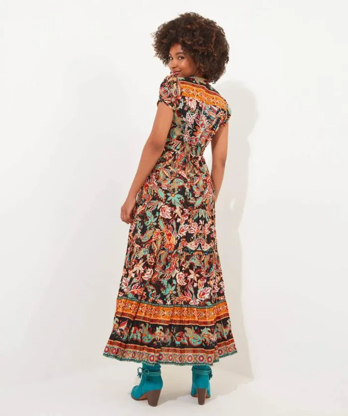 Women Joe Browns Dresses Saffron Border Print Dress Women Joe Browns Dresses Saffron Border Print Dress