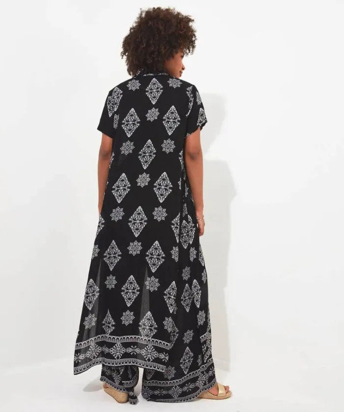 Women Joe Browns Dresses Stunning Border Print Overshirt Women Joe Browns Dresses Stunning Border Print Overshirt