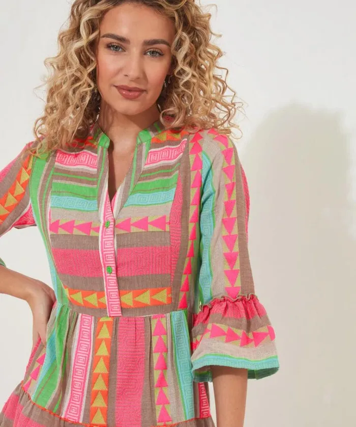 Women Joe Browns Dresses Summer Is Here Jacquard Tunic Dress Women Joe Browns Dresses Summer Is Here Jacquard Tunic Dress