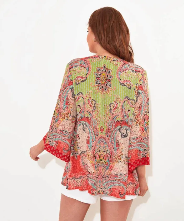 Women Joe Browns Dresses Sunset Dreams Scarf Print Top Women Joe Browns Dresses Sunset Dreams Scarf Print Top