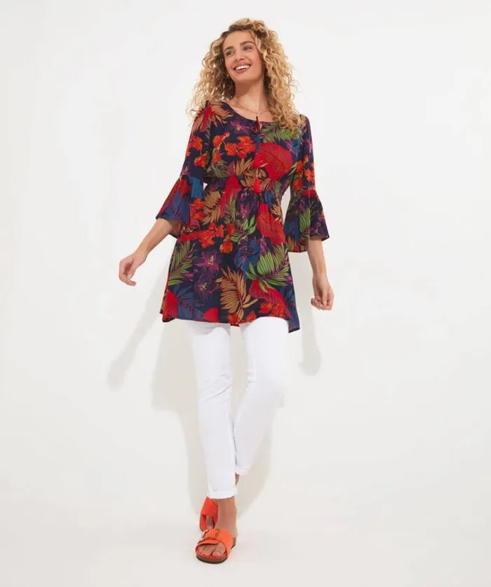Women Joe Browns Dresses Tropical Vibes Tunic Women Joe Browns Dresses Tropical Vibes Tunic