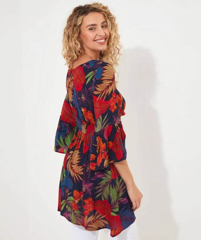 Women Joe Browns Dresses Tropical Vibes Tunic Women Joe Browns Dresses Tropical Vibes Tunic