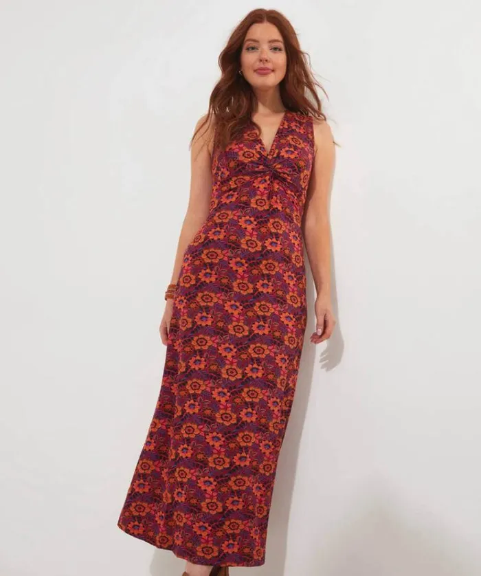Women Joe Browns Dresses Twist Front Floral Jersey Dress