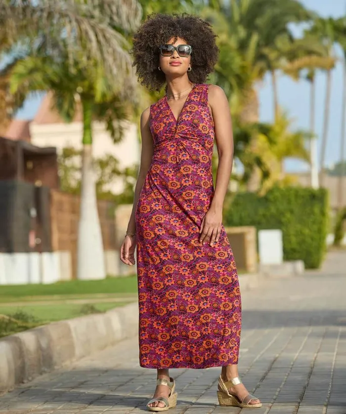 Women Joe Browns Dresses Twist Front Floral Jersey Dress Women Joe Browns Dresses Twist Front Floral Jersey Dress
