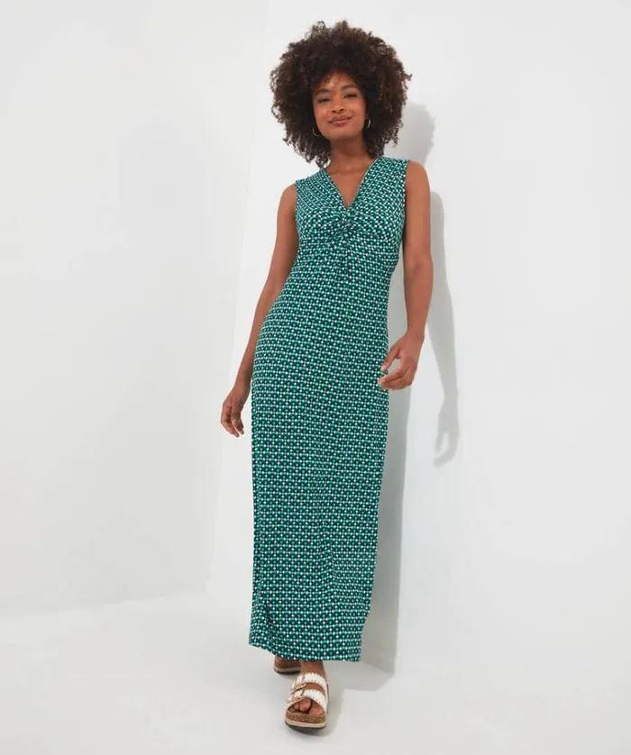 Women Joe Browns Dresses Twist Front Geo Jersey Dress