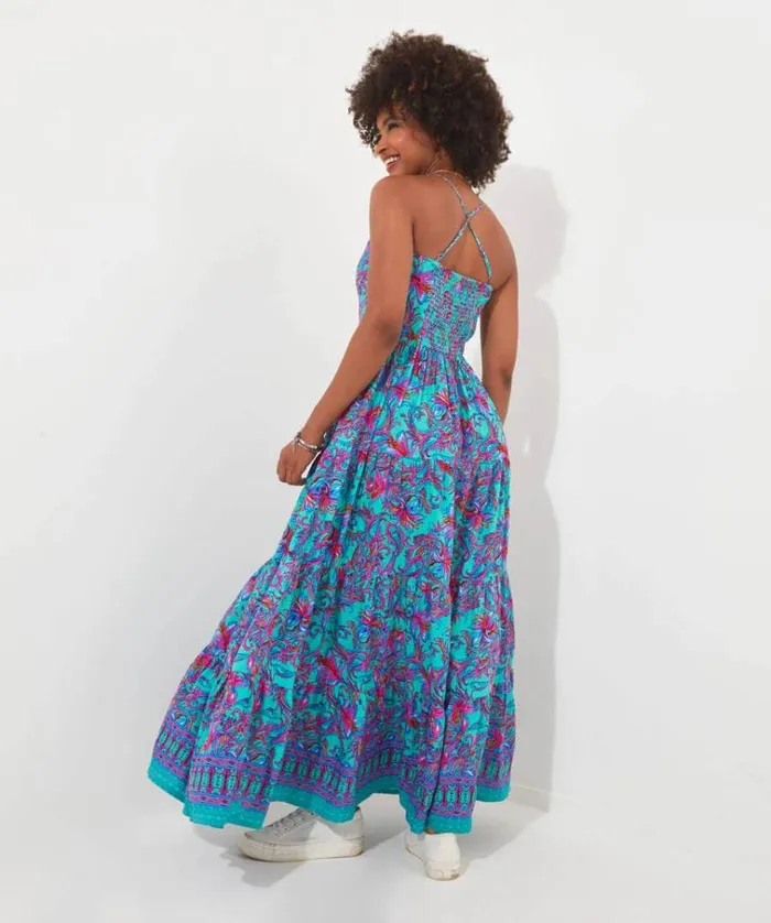 Women Joe Browns Dresses Vibrant Border Print Sundress Women Joe Browns Dresses Vibrant Border Print Sundress