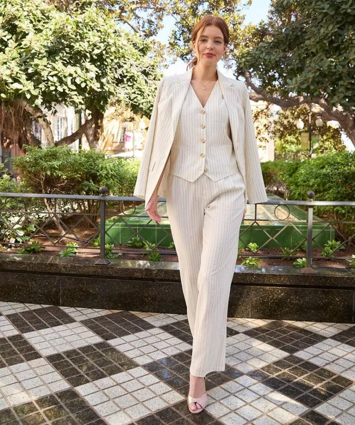 Women Joe Browns Jackets and Coats Bianca Pinstripe Jacket Women Joe Browns Jackets and Coats Bianca Pinstripe Jacket