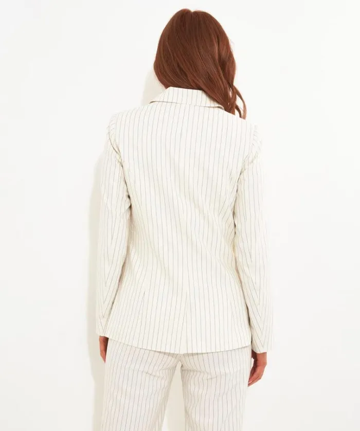 Women Joe Browns Jackets and Coats Bianca Pinstripe Jacket Women Joe Browns Jackets and Coats Bianca Pinstripe Jacket
