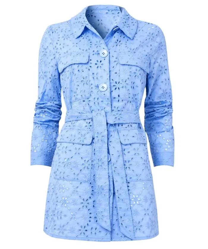 Women Joe Browns Jackets and Coats Blissfully Broderie Belted Jacket Women Joe Browns Jackets and Coats Blissfully Broderie Belted Jacket