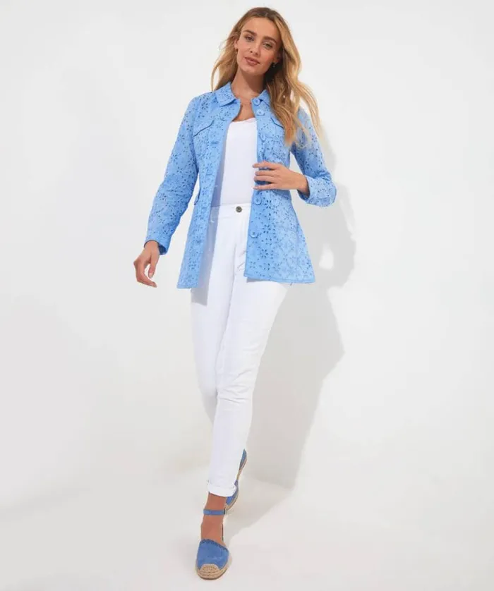 Women Joe Browns Jackets and Coats Blissfully Broderie Belted Jacket Women Joe Browns Jackets and Coats Blissfully Broderie Belted Jacket