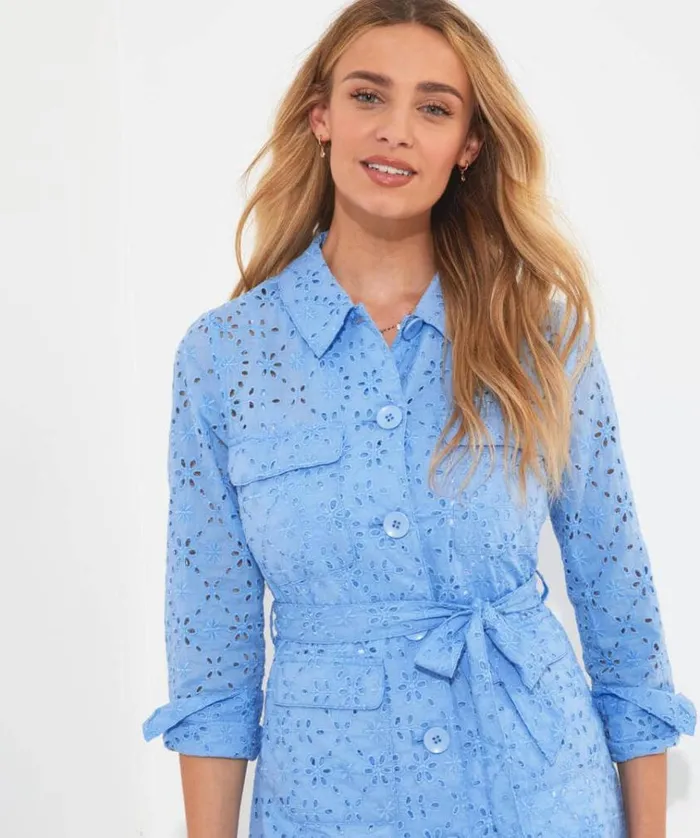 Women Joe Browns Jackets and Coats Blissfully Broderie Belted Jacket Women Joe Browns Jackets and Coats Blissfully Broderie Belted Jacket