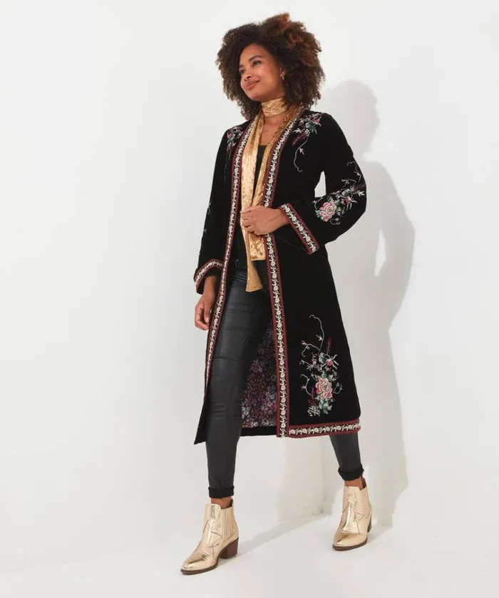 Women Joe Browns Jackets and Coats Boutique Embroidered Kimono